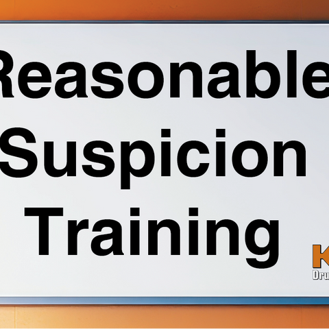 Supervisor Reasonable Suspicion Training